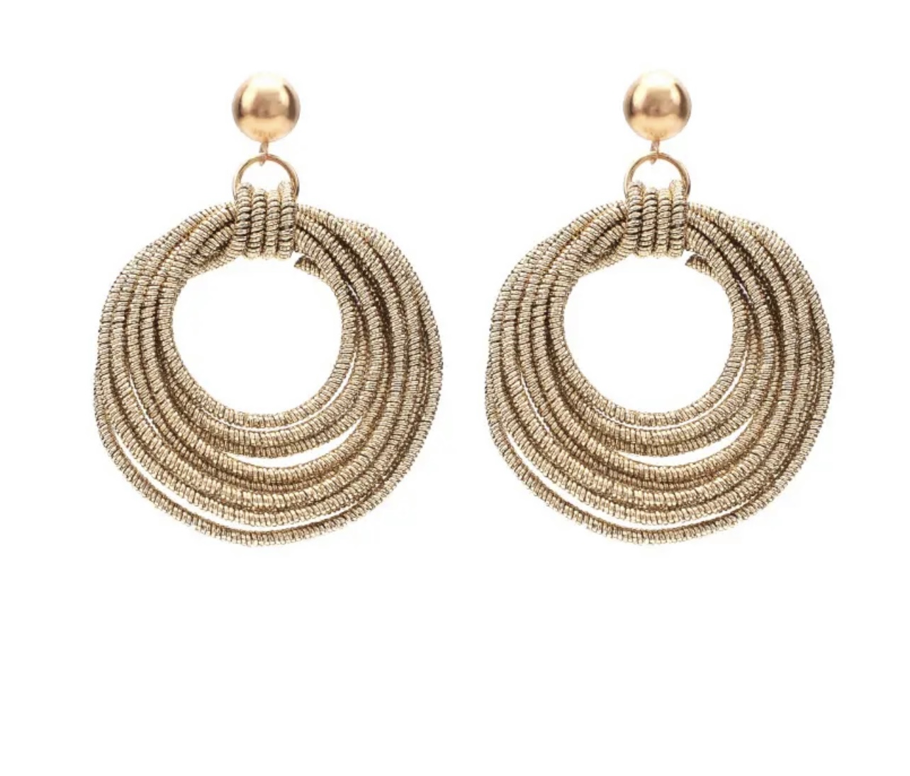 Sally gold earring